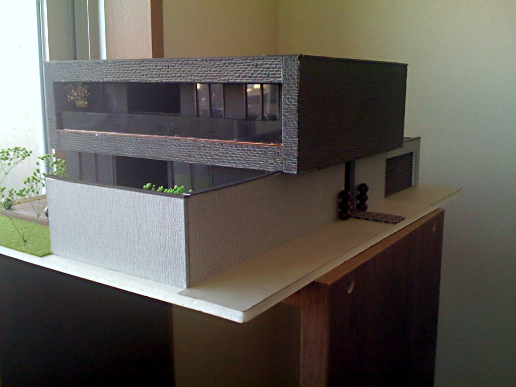 Architectural model S-HOUSE